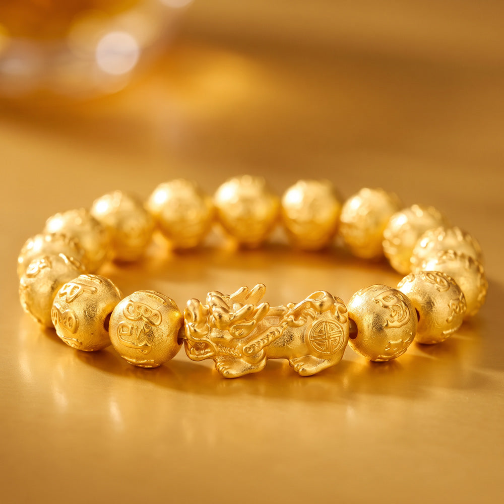 The Golden Mandate Pixiu Bracelet - Free
