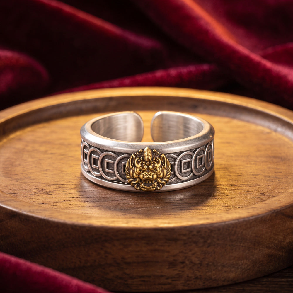The Coin Sovereign Pixiu Ring