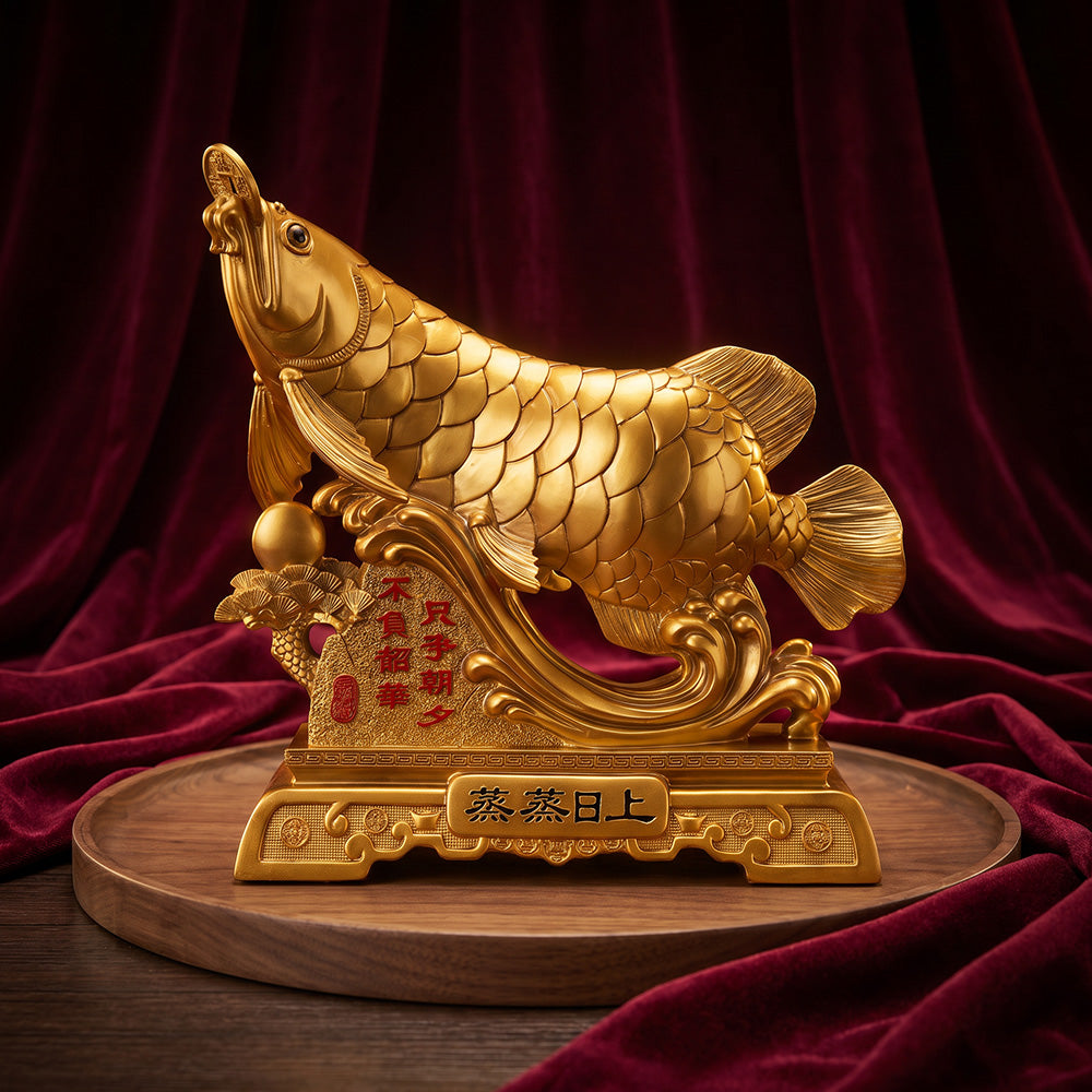 The Rising Arowana Fortune Ornament