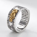 The Gold Pixiu Mantra Ring