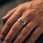 The Gold Pixiu Mantra Ring