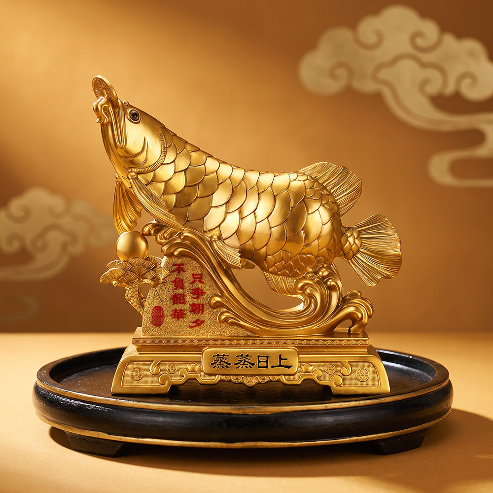 The Rising Arowana Fortune Ornament