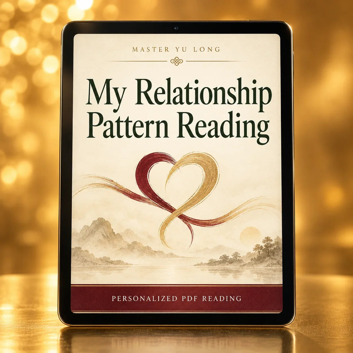 My Relationship Pattern Reading personalized digital PDF